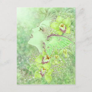 The Green Faery Postcard