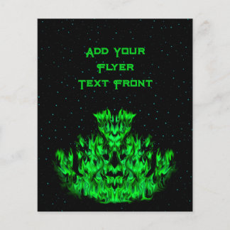 The green Flame Monster in The Starlight Sky Flyer
