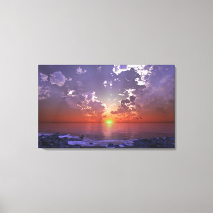 The Green Flash Canvas Print