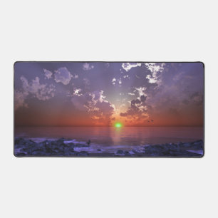The Green Flash Desk Mat