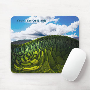 The Green Hills Of Earth Mouse Mat