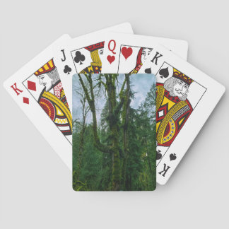 The Green in the Trees Playing Cards