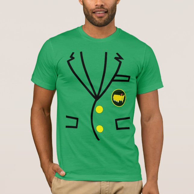 The Green Jacket Master Golf T-Shirt (Front)