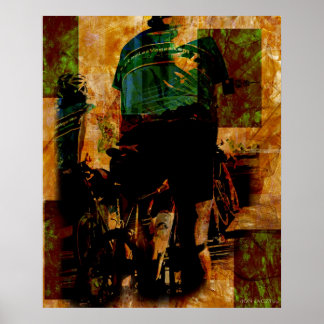 The Green Jersey I Poster
