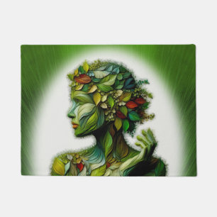 The Green Lady Doormat