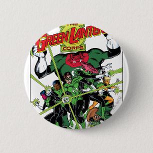 The Green Lantern Corps 6 Cm Round Badge