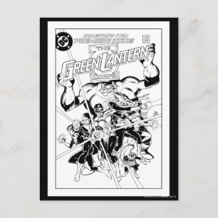 The Green Lantern Corps, Black and White Postcard