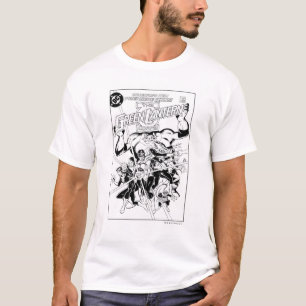 The Green Lantern Corps, Black and White T-Shirt