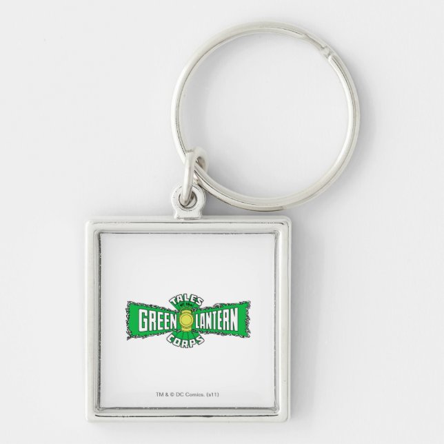 The Green Lantern Corps - Green Logo Key Ring (Front)