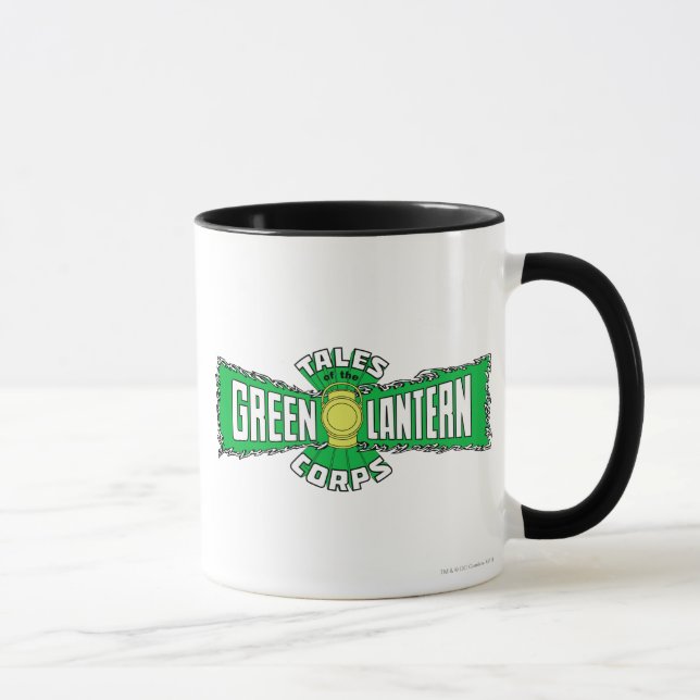 The Green Lantern Corps - Green Logo Mug (Right)