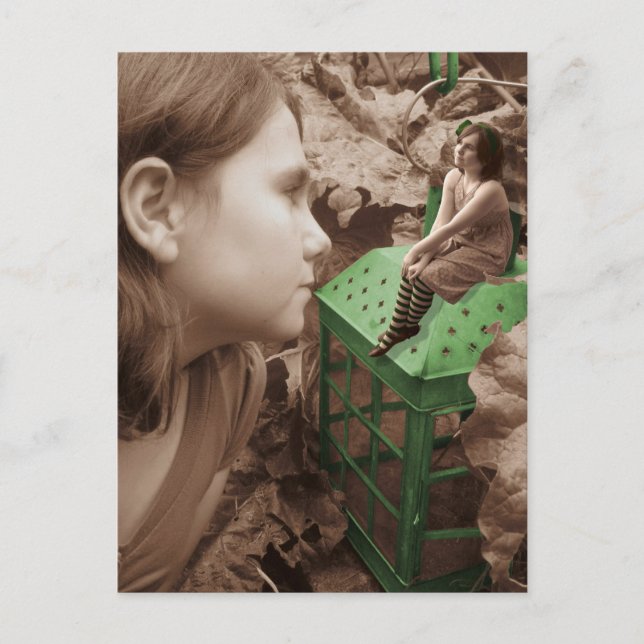 The green lantern. postcard (Front)