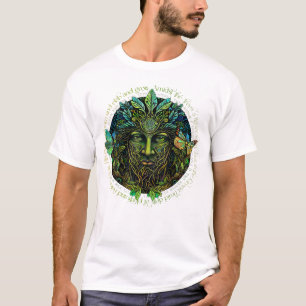 The Green Man, Jack in the Green Design T-Shirt