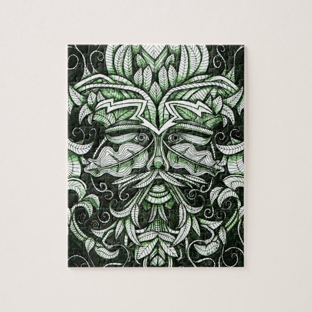The Green Man Jigsaw Puzzle (Vertical)