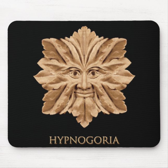 The Green Man Mousepad (Front)