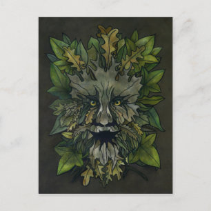 The Green Man Postcard