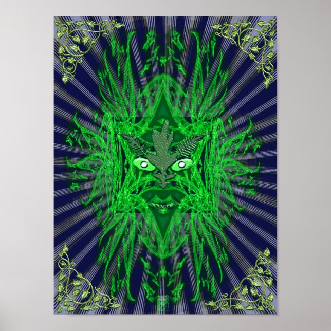 the green man poster (Front)