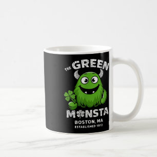 The Green Monsta Boston St. Patricks Day Women Men Coffee Mug