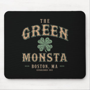 The Green Monsta Outfits St Patricks Day Boston Na Mouse Mat