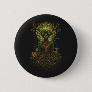 The Green Mother 6 Cm Round Badge