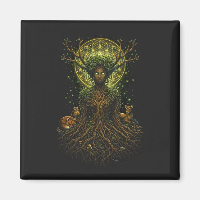 The Green Mother Magnet (Front)