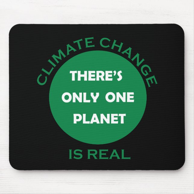 the green new deal mouse mat (Front)