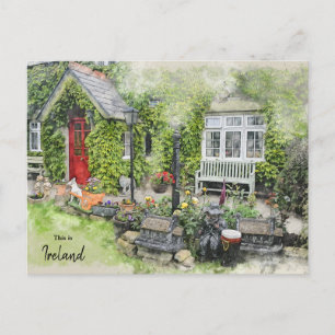 The Green of Westport - Ireland Postcard