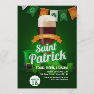 The Green Party St. Patrick's Day Invitation