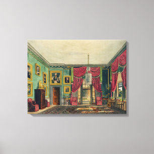 The Green Pavilion, Frogmore House, from 'The Hist Canvas Print