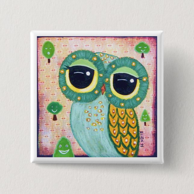 The Green Revival 15 Cm Square Badge (Front)