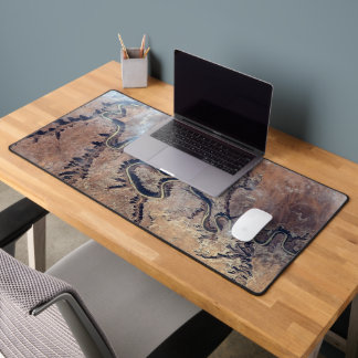 The Green River And Its Tributary Canyons In Utah Desk Mat