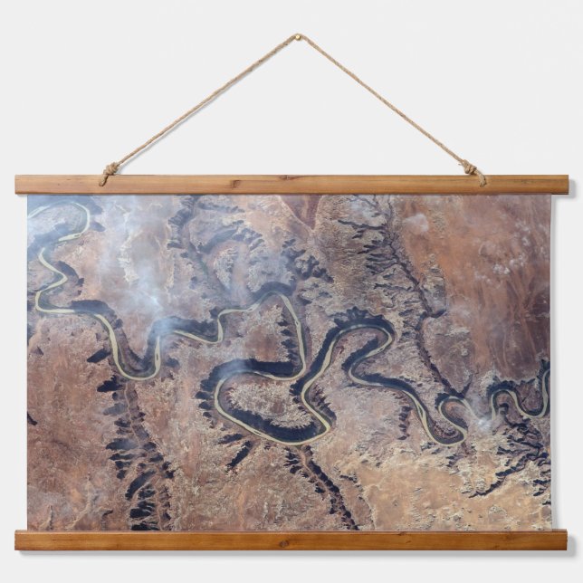 The Green River And Its Tributary Canyons In Utah Hanging Tapestry (Front)