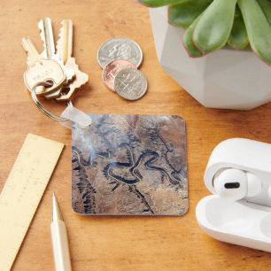 The Green River And Its Tributary Canyons In Utah Key Ring