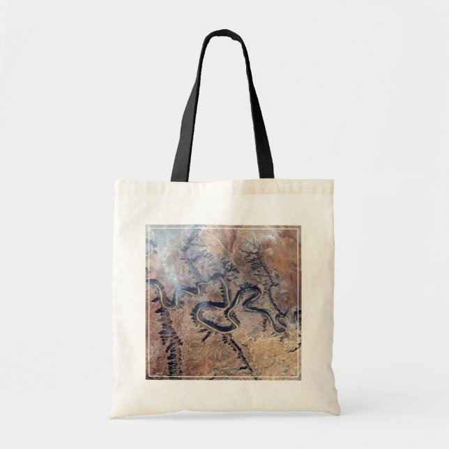 The Green River And Its Tributary Canyons In Utah Tote Bag (Front)
