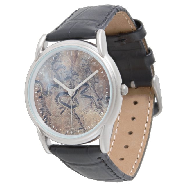 The Green River And Its Tributary Canyons In Utah Watch (Angled)