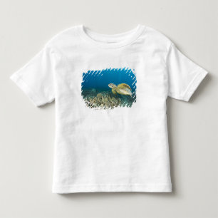 The Green Sea Turtle, (Chelonia mydas), is the 3 Toddler T-Shirt