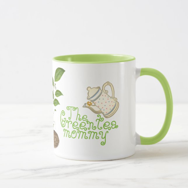 The Green Tea Mummy Mug (Right)
