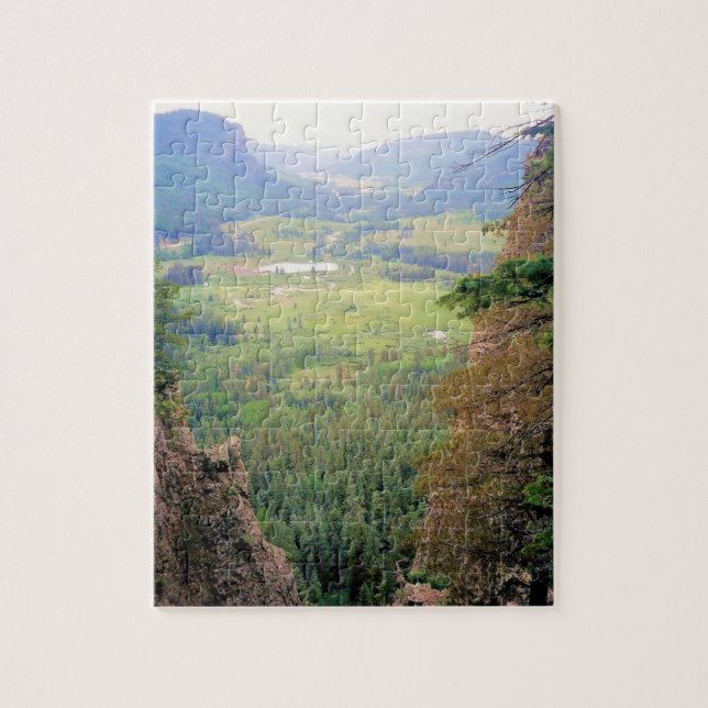 The Green Valley - Colorado - 8x10 - 110 pcs Jigsaw Puzzle (Vertical)