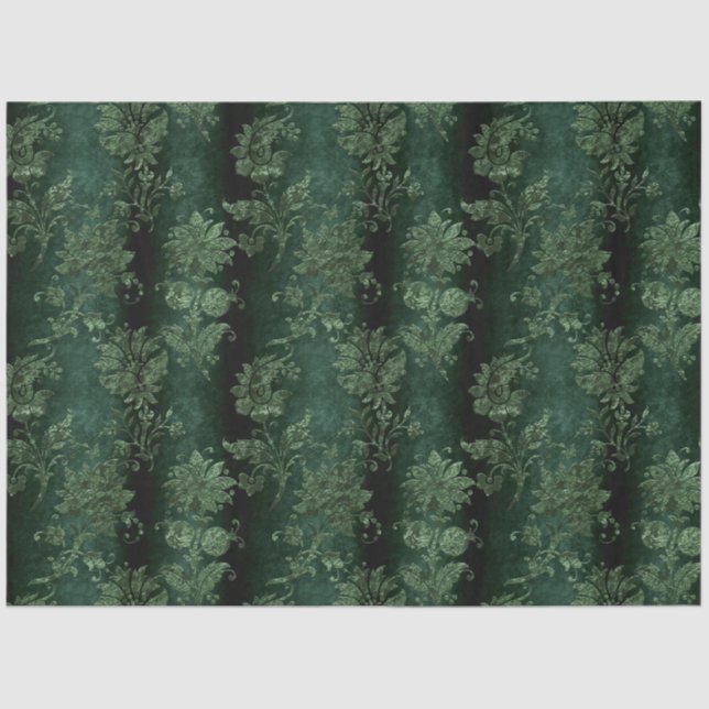 The Green Velvet  Series Design 17 Tissue Paper (Front)