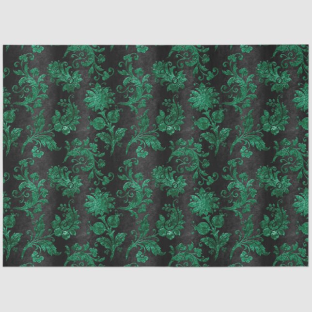 The Green Velvet  Series Design 9 Tissue Paper (Front)
