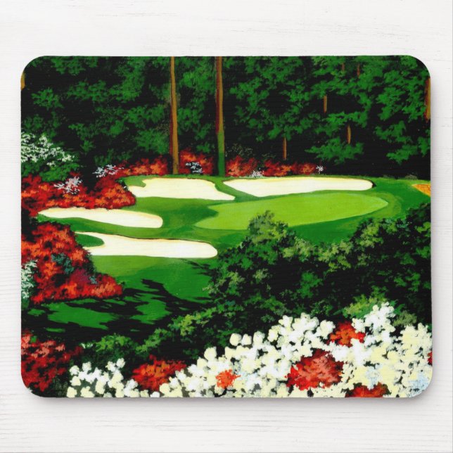 The Greens, golf course Mouse Pad (Front)