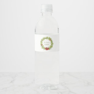 The Greens Salad Water Bottle Label