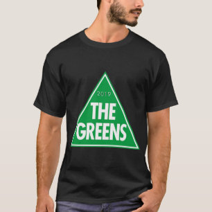 The Greens The Green Party of Australia 2019 Logo  T-Shirt