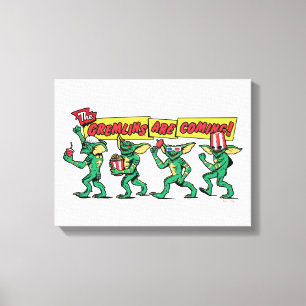 The Gremlins™ Are Coming Canvas Print