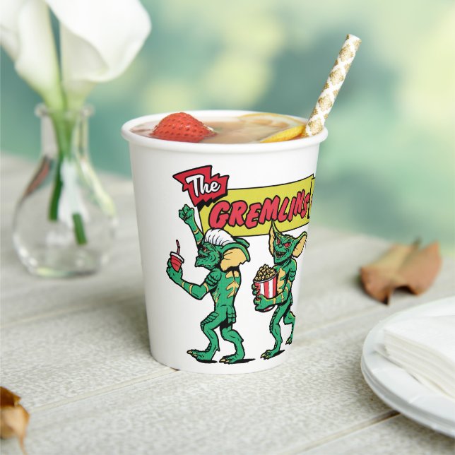 The Gremlins™ Are Coming Paper Cups (Insitu)