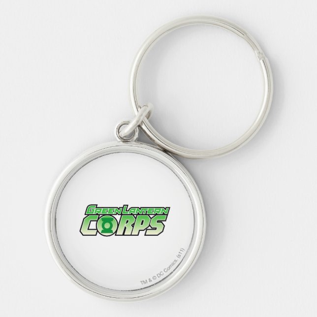 The Gren Lantern Corps Logo 2 Key Ring (Front)