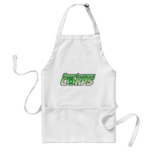 The Gren Lantern Corps Logo 2 Standard Apron (Front)