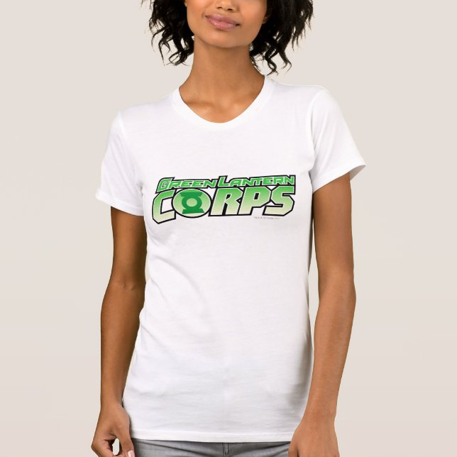 The Gren Lantern Corps Logo 2 T-Shirt (Front)