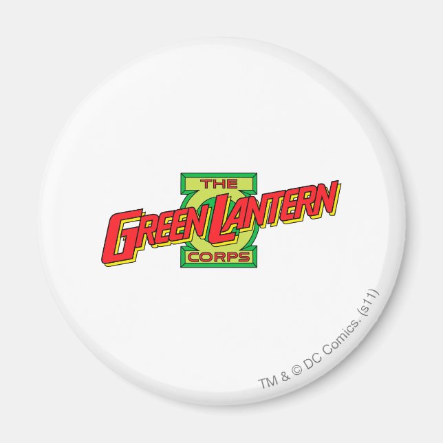 The Gren Lantern Corps Logo Magnet (Front)