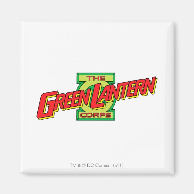 The Gren Lantern Corps Logo Magnet (Front)