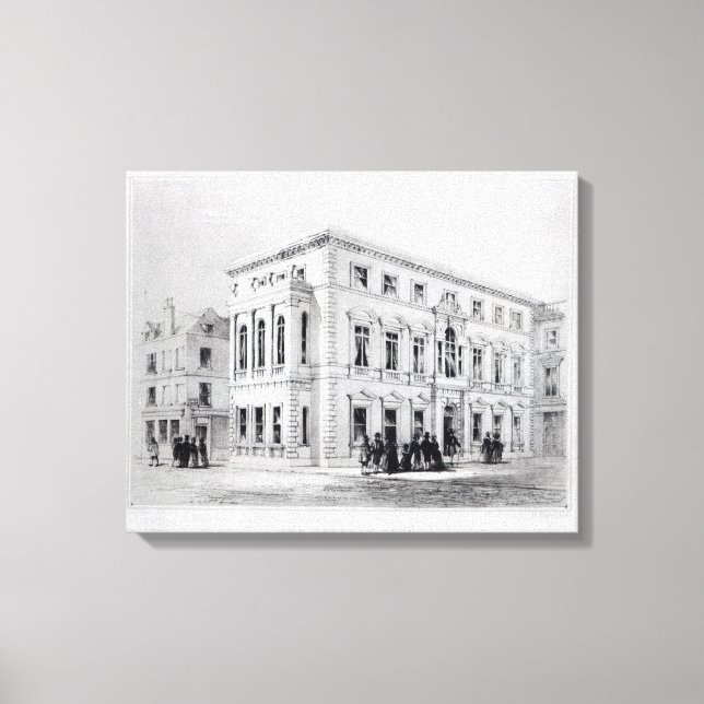 The Gresham Club Canvas Print (Front)